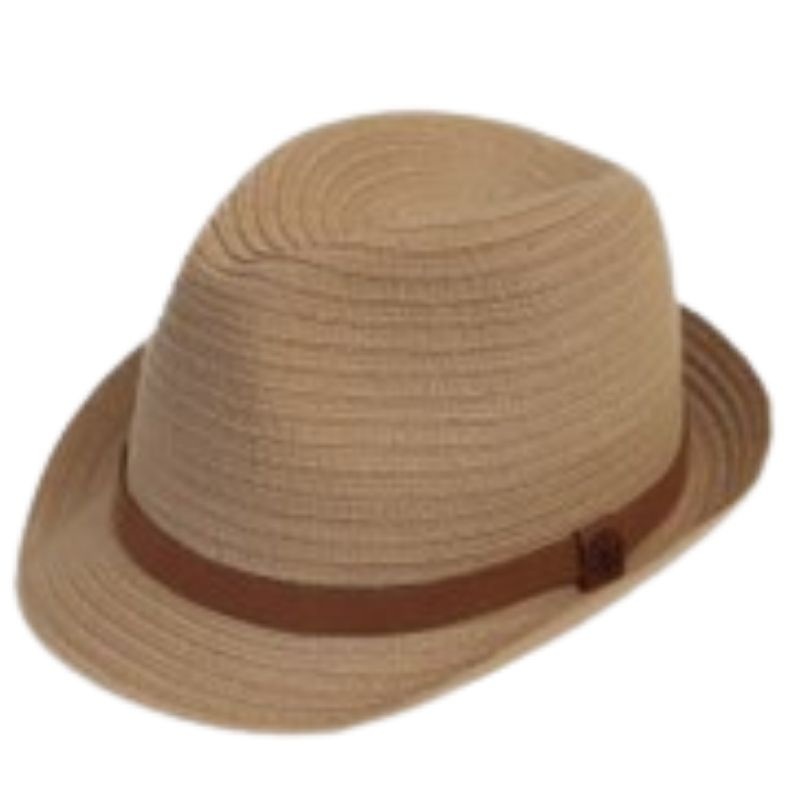 Flexible Straw Fedora Hat