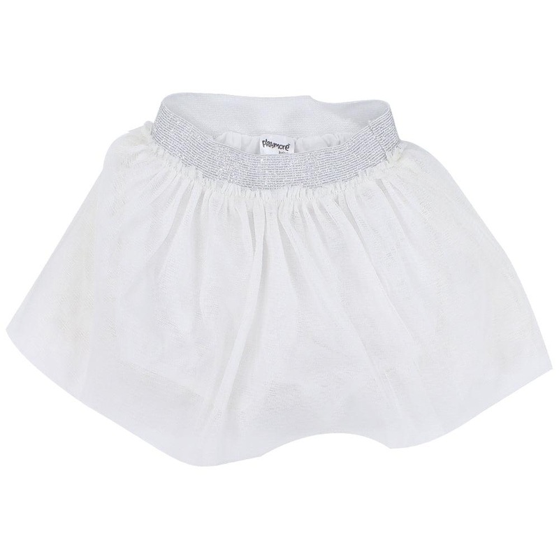 Mini White Skirt