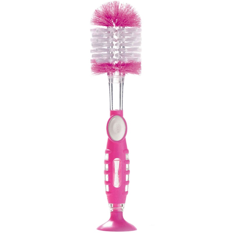 Munchkin Soap Dispensing Bottle Brush – Pink