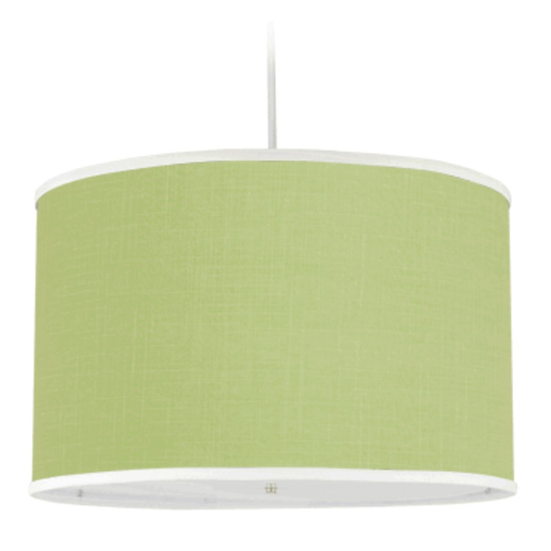 Oilo Solid Large Cylinder Light in Spring Green