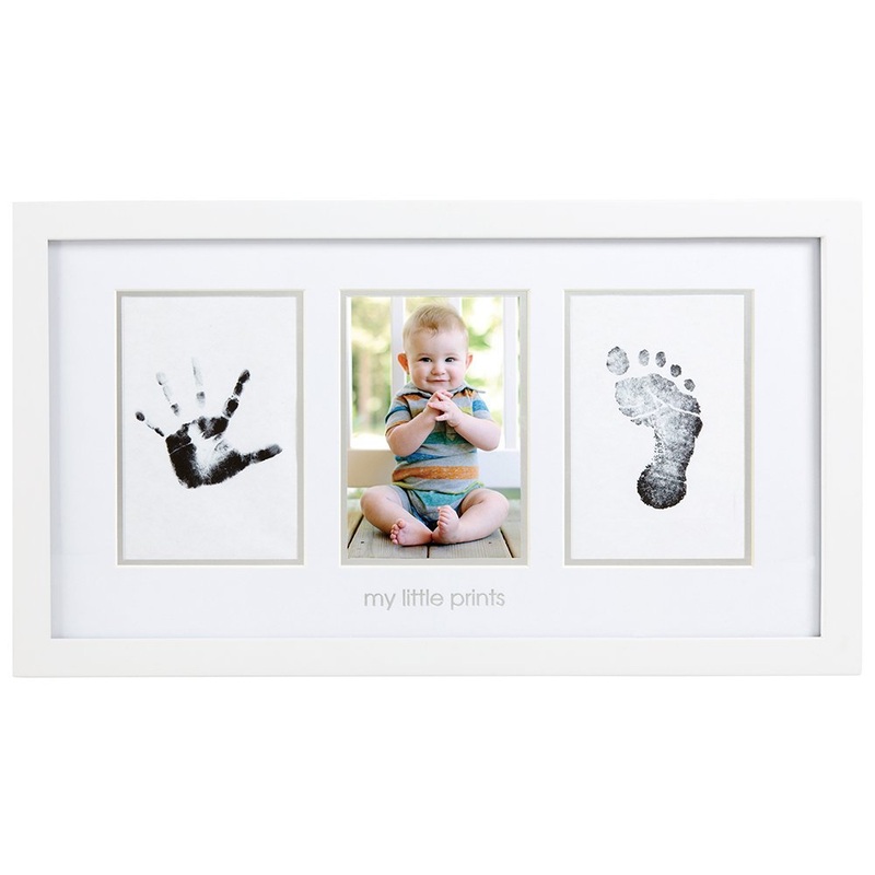 Babyprints Photo Frame – White