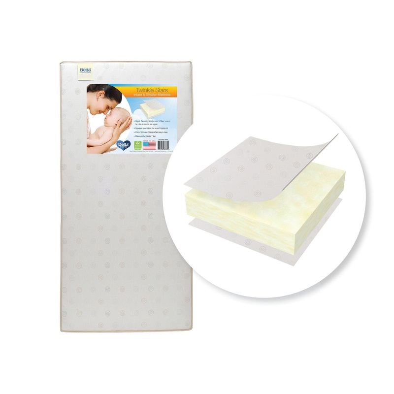 Twinkle Stars Crib & Toddler Mattress