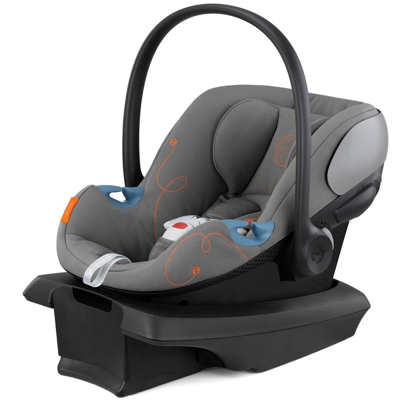 Cybex OPEN BOX Aton G SensorSafe Infant Car Seat – Lava Grey