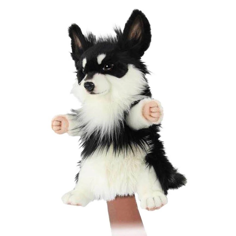 HNC Plush Puppet – Chihuahua Black & White