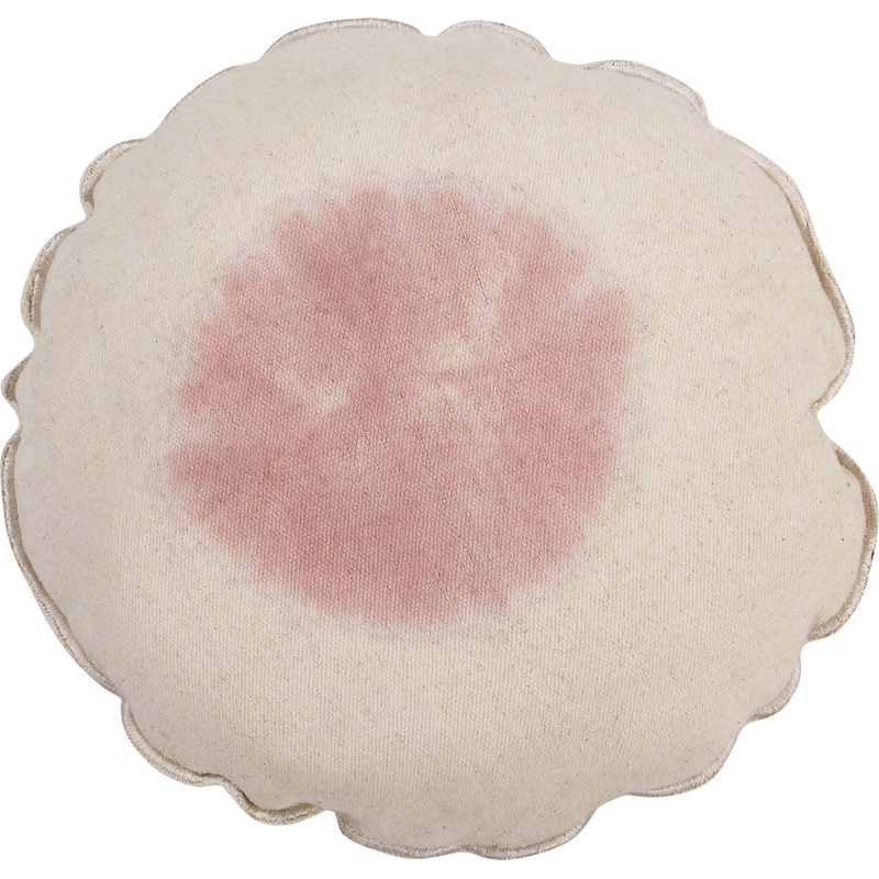 Lorena Canals Tie-Dye Cushion – Vintage Nude (1′ 4”)