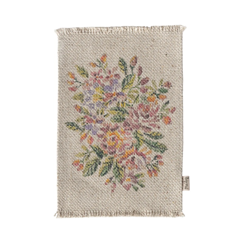 Maileg Medium Rug – Flowers