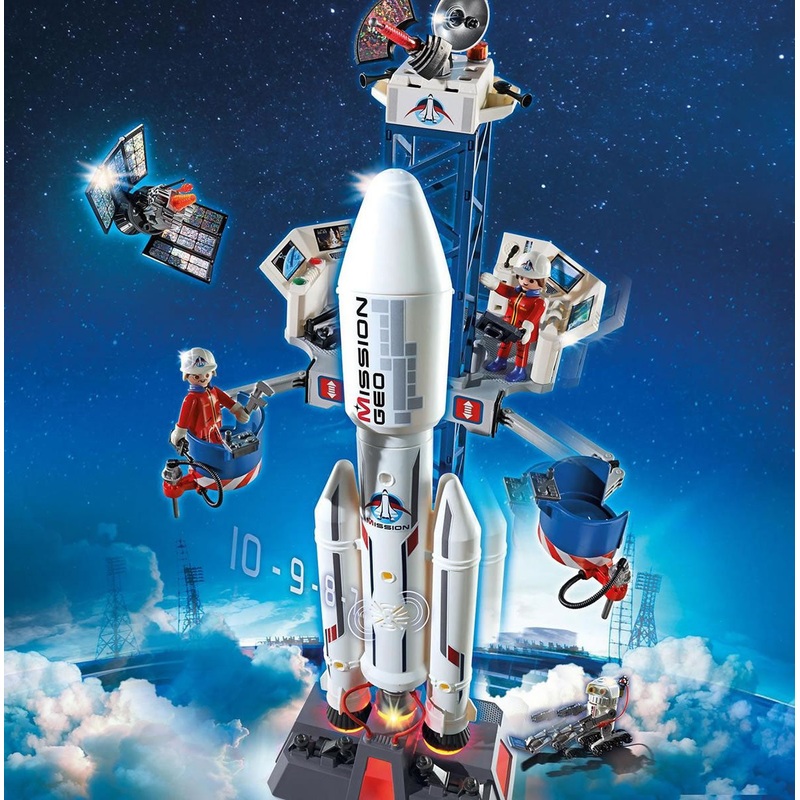 Playmobil Space Rocket with Launch Site