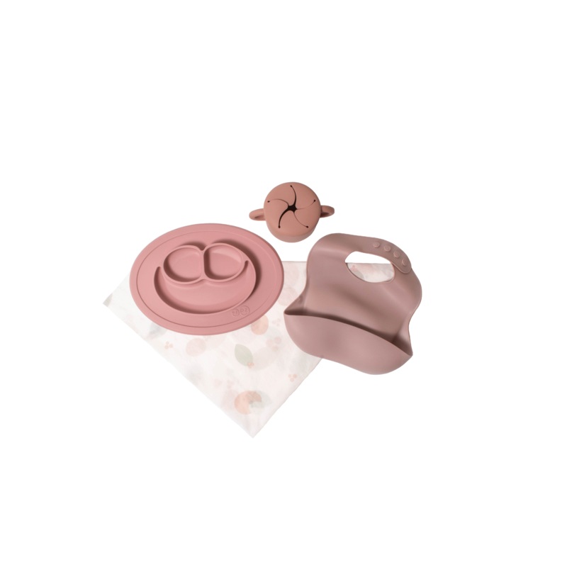 Baby Girl Mealtime Gift Set