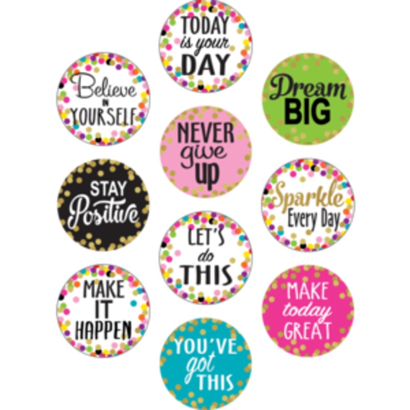 Confetti Positive Sayings Accents(C)