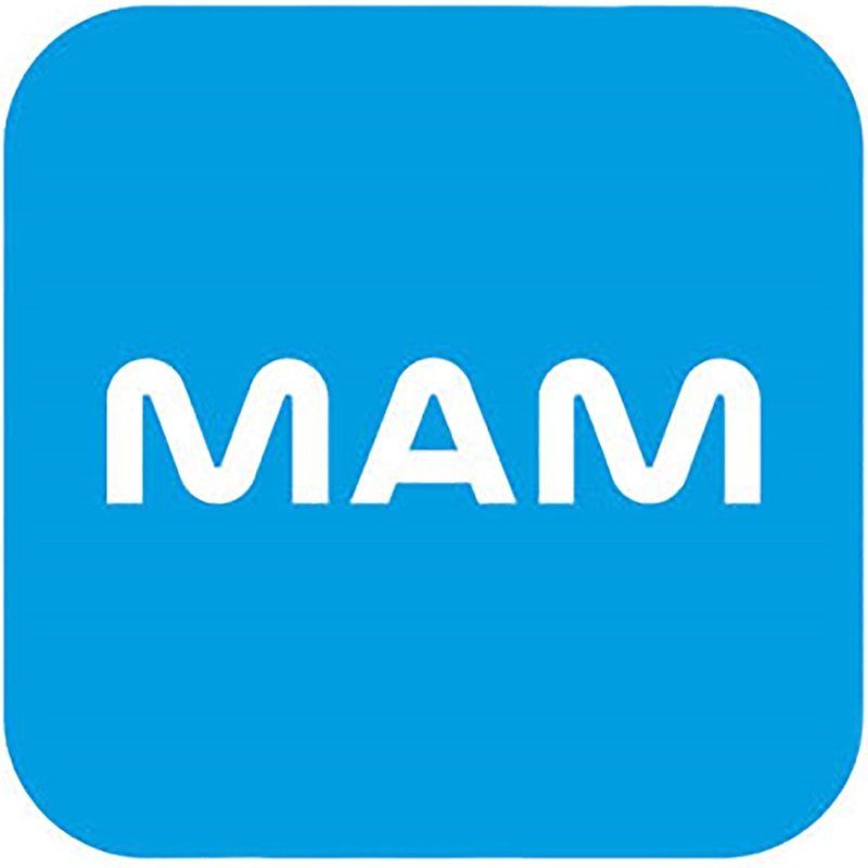 MAM Baby Pacifier Clips, 2 Pack – Girl