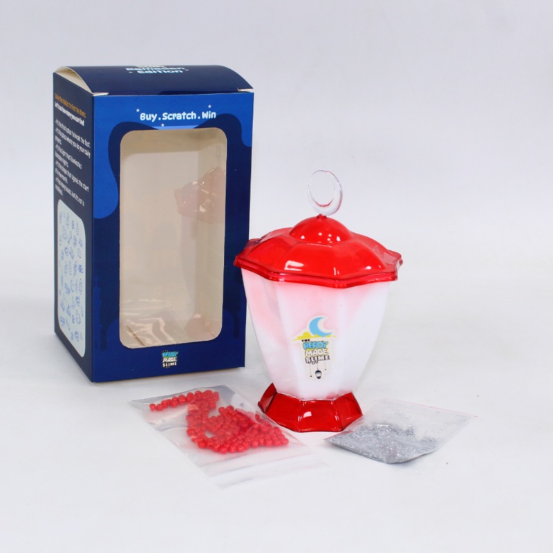 Ready-Made Slime  Ramadan Edition (White & Red)