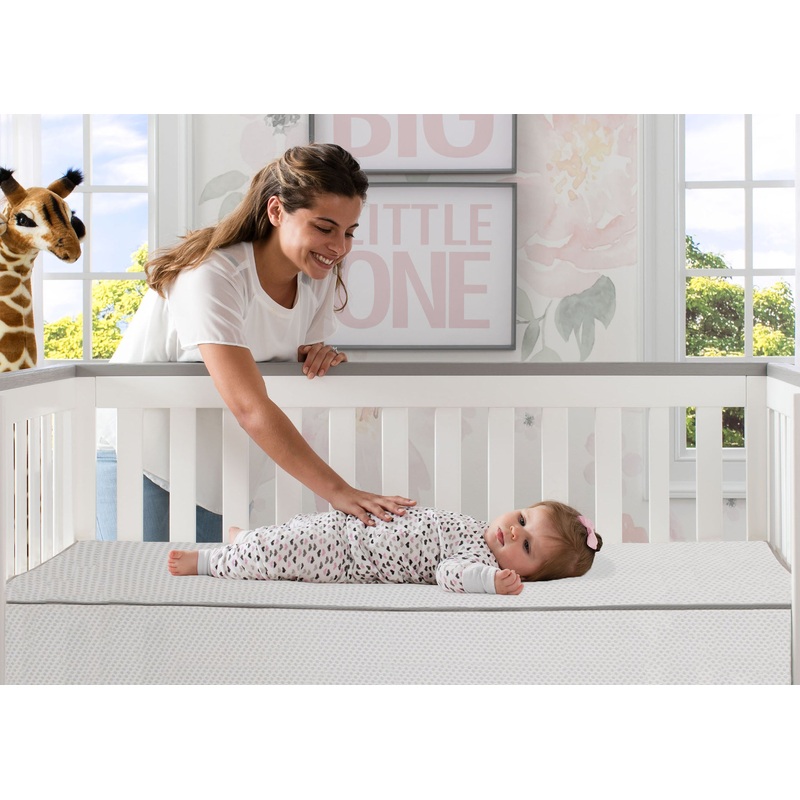 Twinkle Stars Limited Recycled Fiber Core Crib and Toddler Mattress