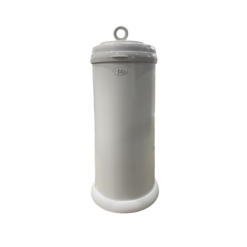 Ubbi Diaper Pail, Matte White