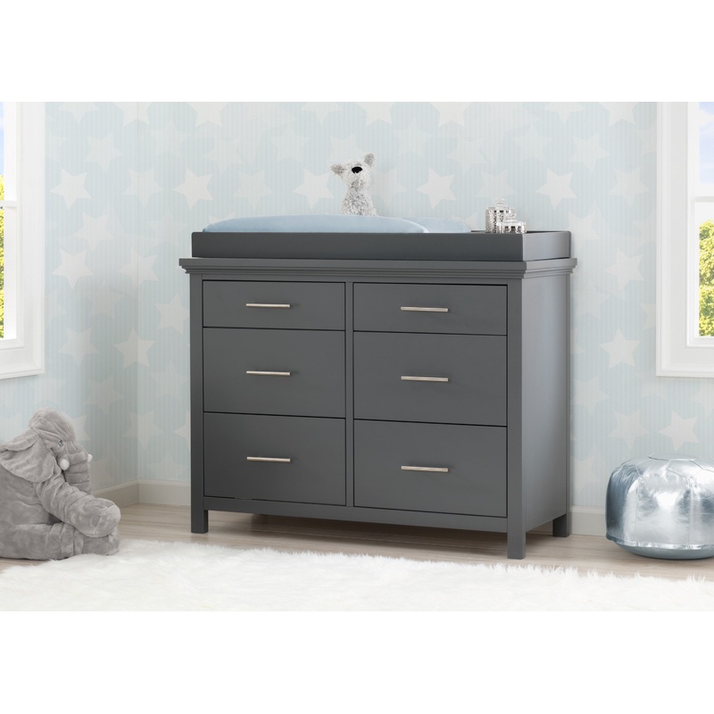Avery 6 Drawer Dresser with Changing Top