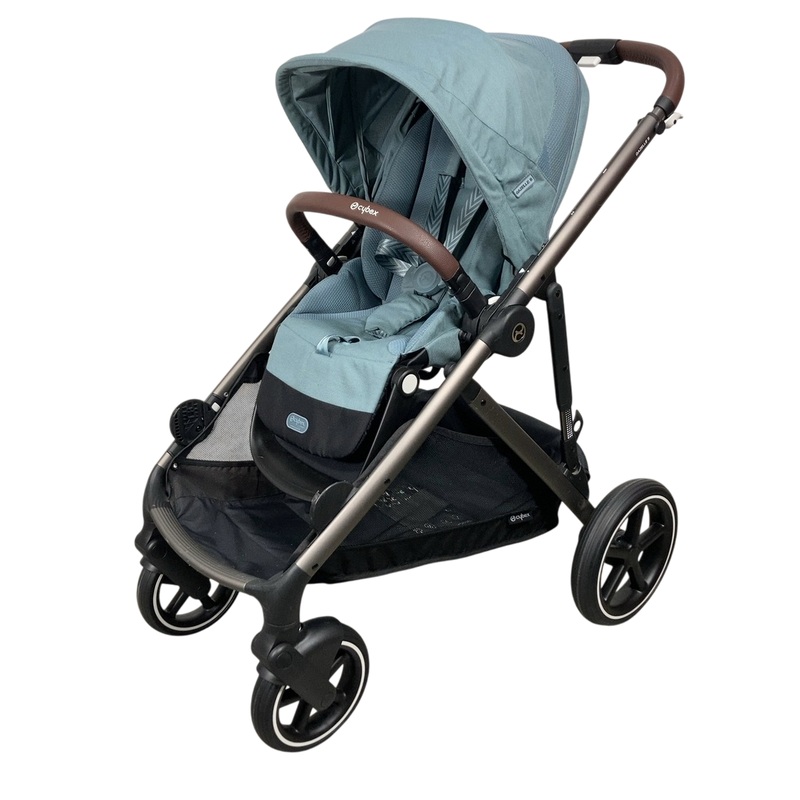 Cybex Gazelle S Modular Stroller, 2023, Sky Blue, Taupe Frame