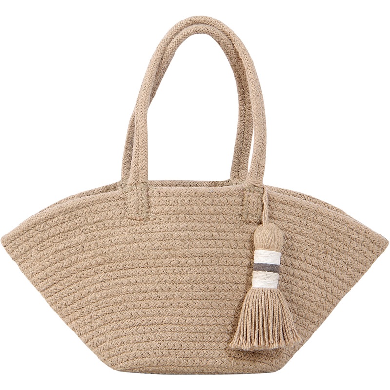 Lorena Canals Basket Cistell – Linen – Small (1’1″ x 4″)