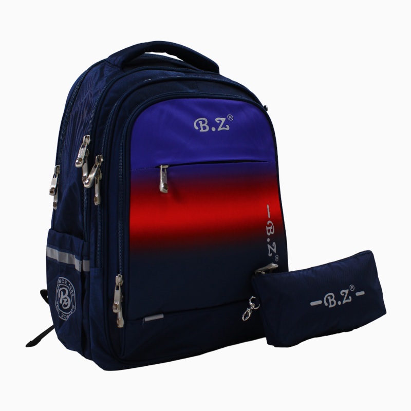Navy School Set – 20 Inches (Backpack + Pencil Case)