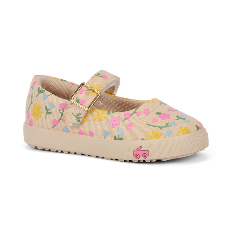 See Kai Run Lucia Maryjane – Oatmeal/Floral