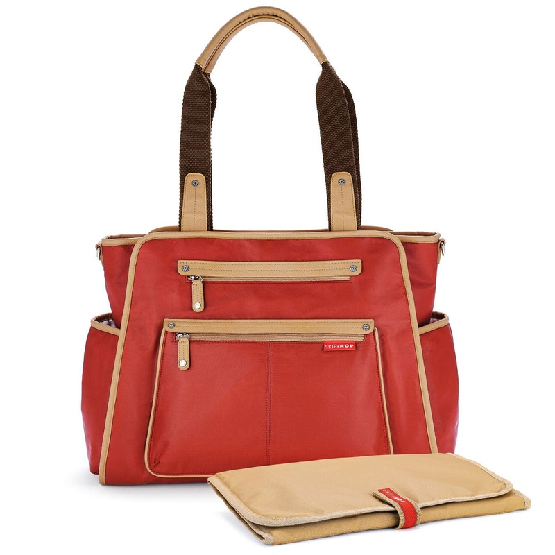 Skip Hop Grand Central Take-it-All Diaper Bag – Cinnamon