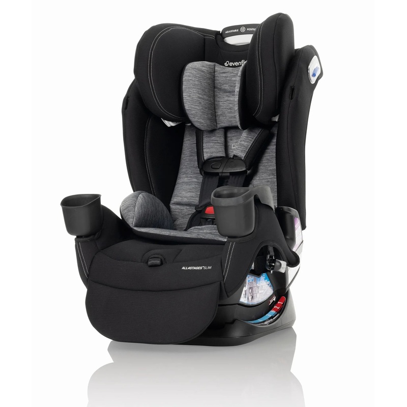 All4Stages Slim Plus Canopy 4-in-1 Convertible Car Seat – Howell Black (see description)