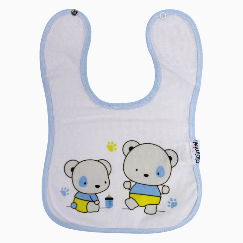 Boys Bib  Cute Bears Print