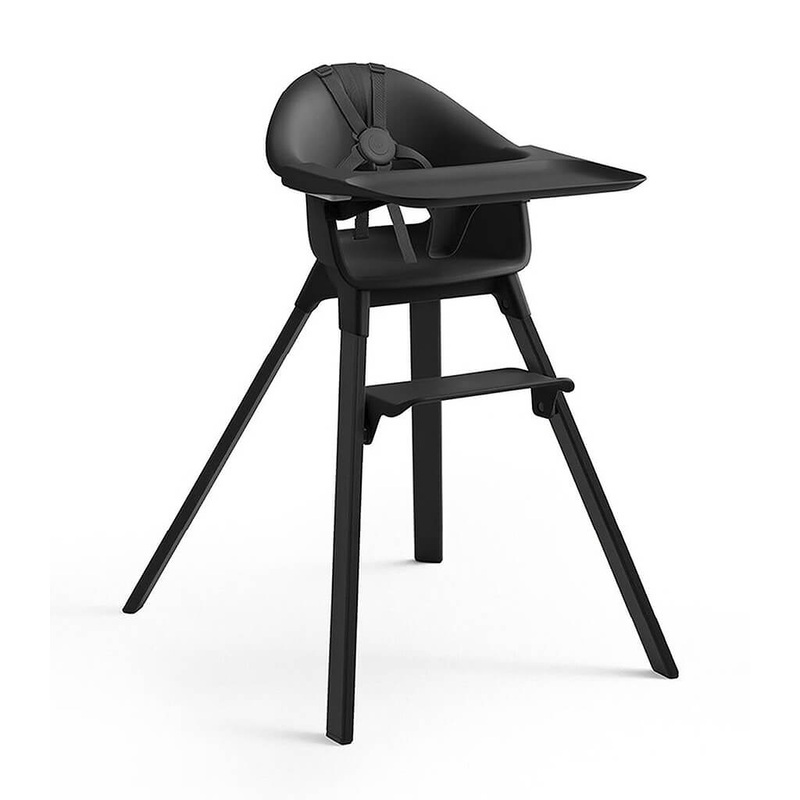 Clikk High Chair – Black/Natural