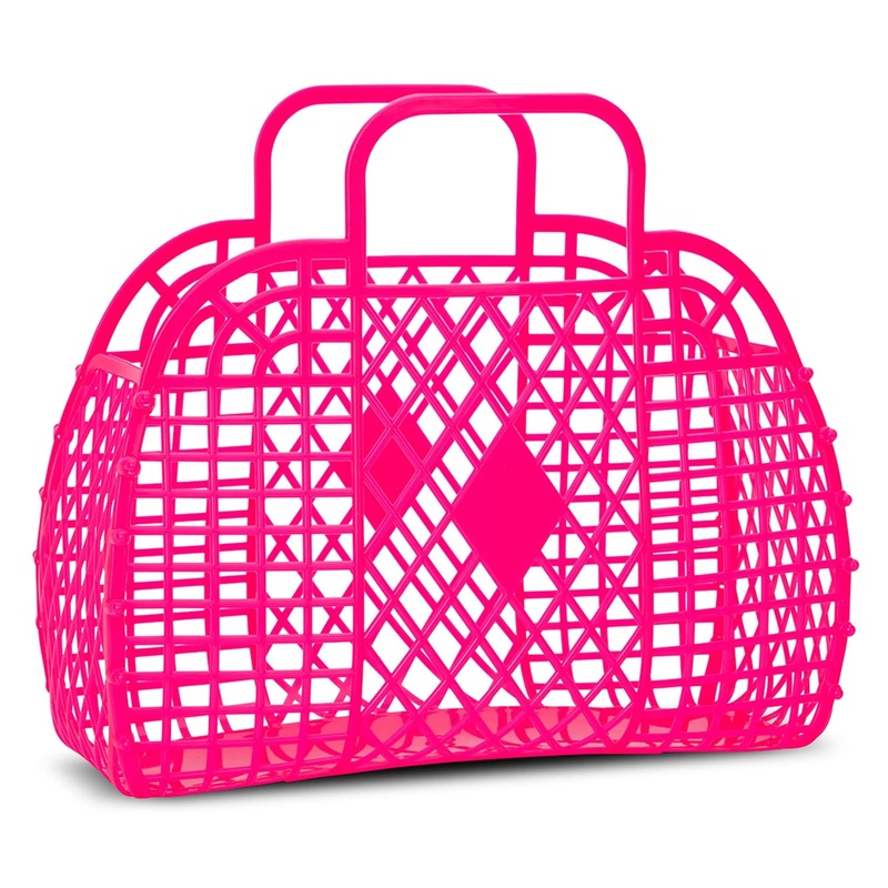 Large Jelly Bag – Pink Neon