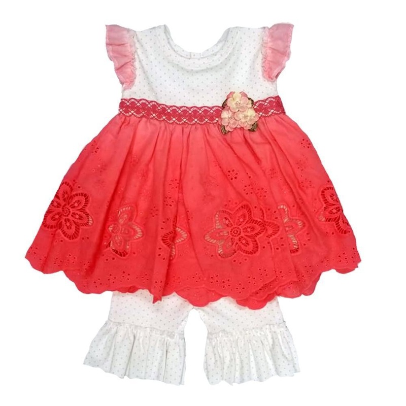 Summer Blooms Little Girls Swing Set
