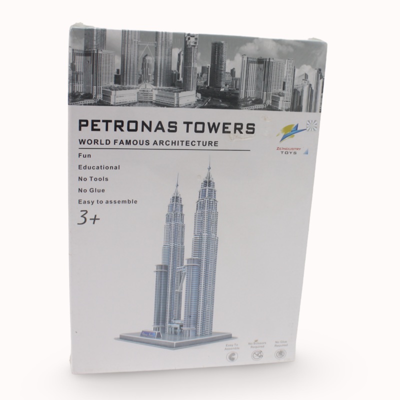 3D Puzzle Petronas Towers – 86 Pcs