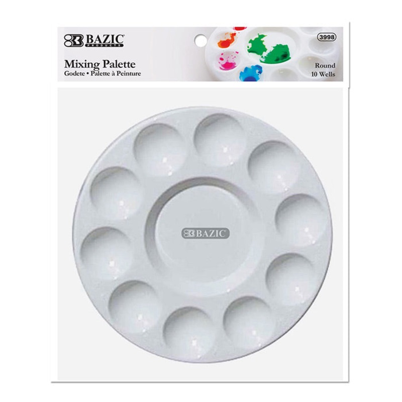 BAZIC Round 10-Mixing Palette