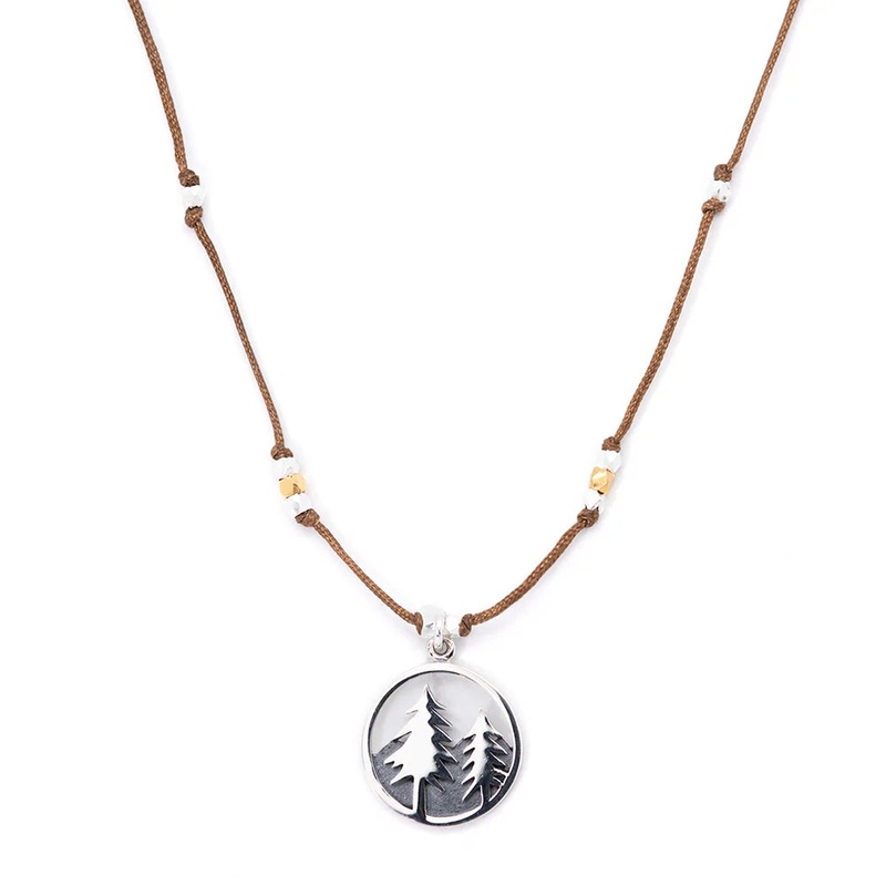 Bronwen Landscape Forest Necklace