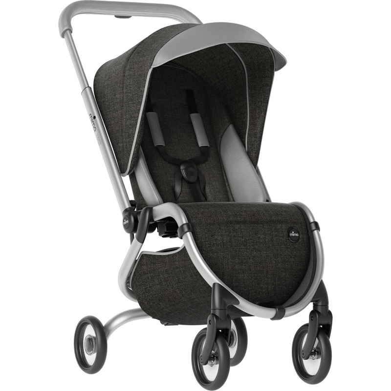 Mima Zigi Compact Stroller – Charcoal