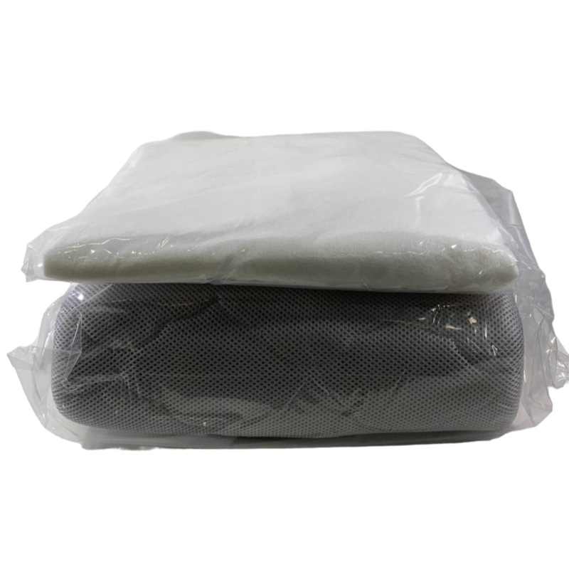 Newton Waterproof + Breathable Mattress Pad, 2 Pack, White & Grey