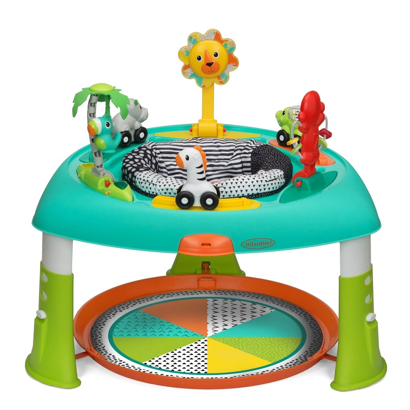 2-in-1 Sit  Spin and Stand Entertainer 360 Seat & Activity Center  4-60 Months  Unisex  Multicolor