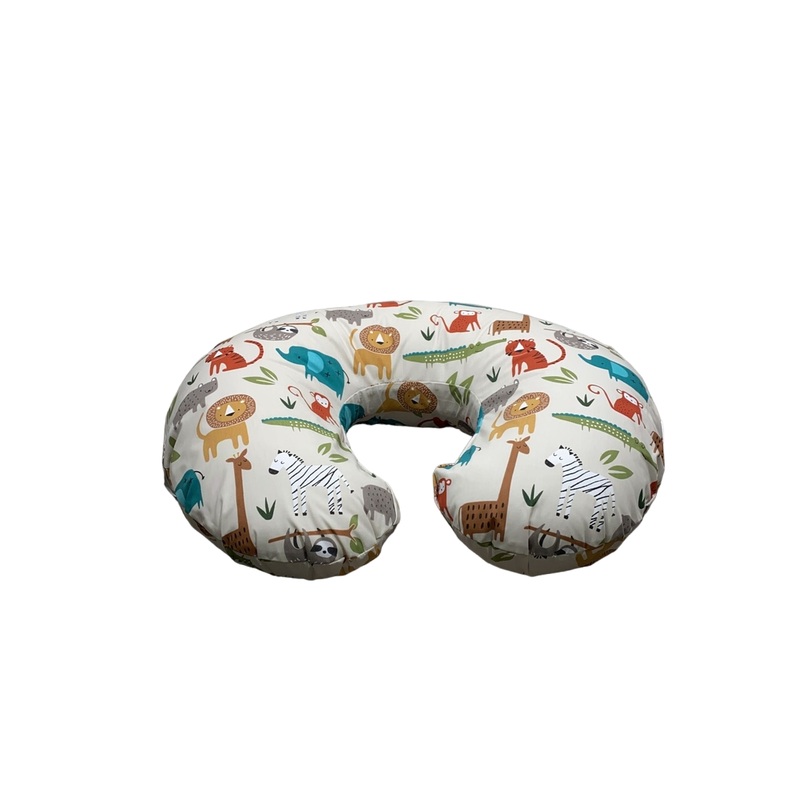 Boppy Nursing and Infant Support Pillow, Neutral Jungle