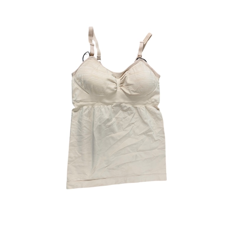 Kindred Bravely Sublime Maternity And Nursing Tank With Built In Bra, Beige, Medium, Regular