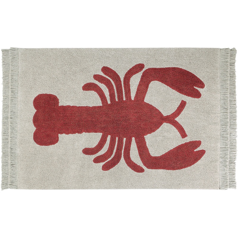 Lorena Canals Lobster Rug (6’7″ x 4’7″)