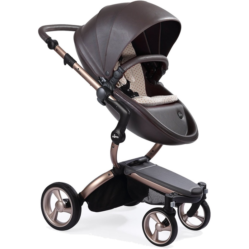 Mima 2019 Xari Complete Stroller, Rose Gold – Chocolate Brown / Sandy Beige