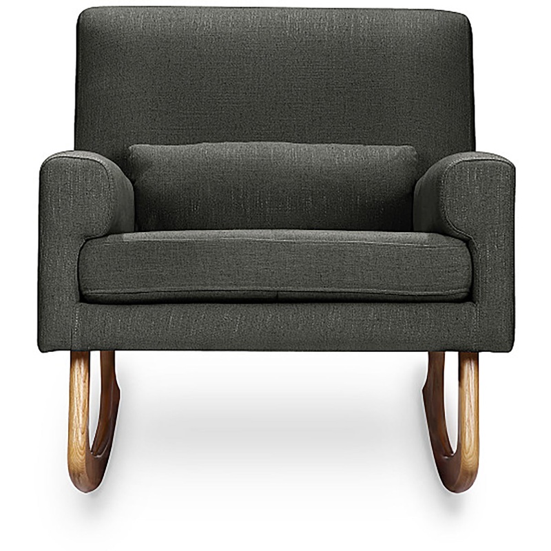 Nursery Works Sleepytime Rocker, Light Legs – Charcoal