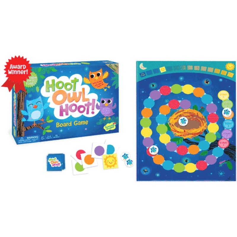Peaceable Kingdom Hoot Owl Hoot! Cooperative Board Game