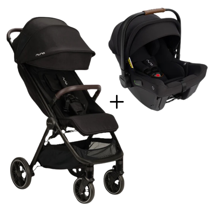 Caviar TRVL LX Compact Stroller + PIPA Urbn Car Seat Bundle
