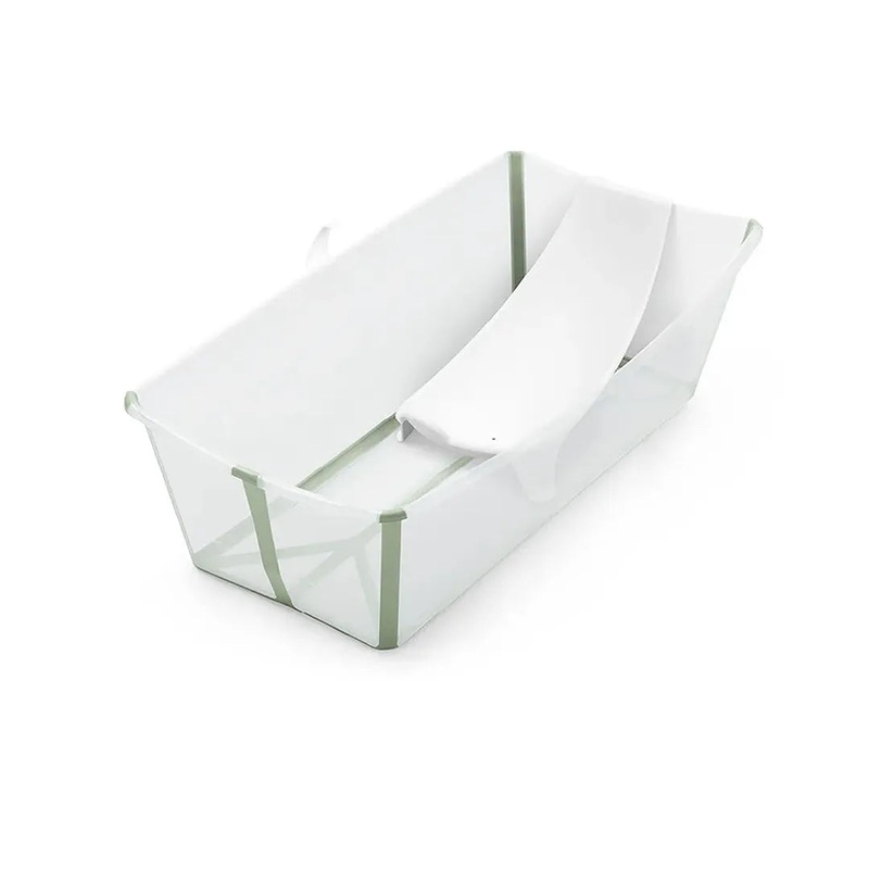 Flexi Bath X-Large Bundle – Transparent Green (See description)