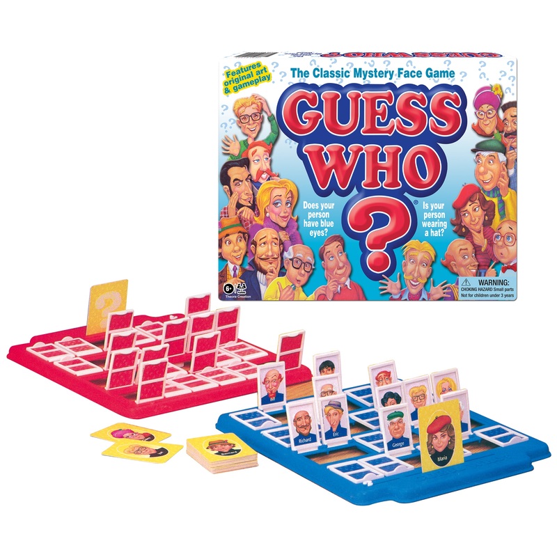 Guess Who? The Classic Mystery Face Game