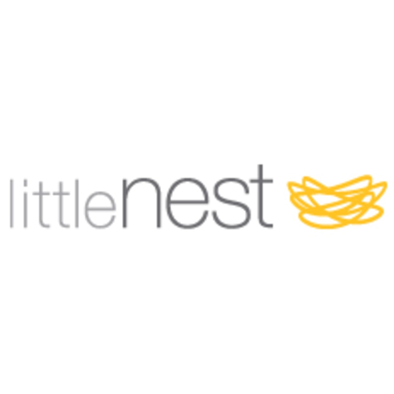 Little Nest Yolk Leather Child Chair in White