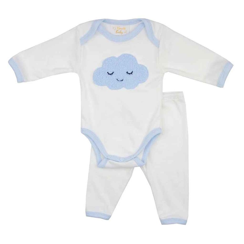 Sleepy Time Infant Boys Onesie Set
