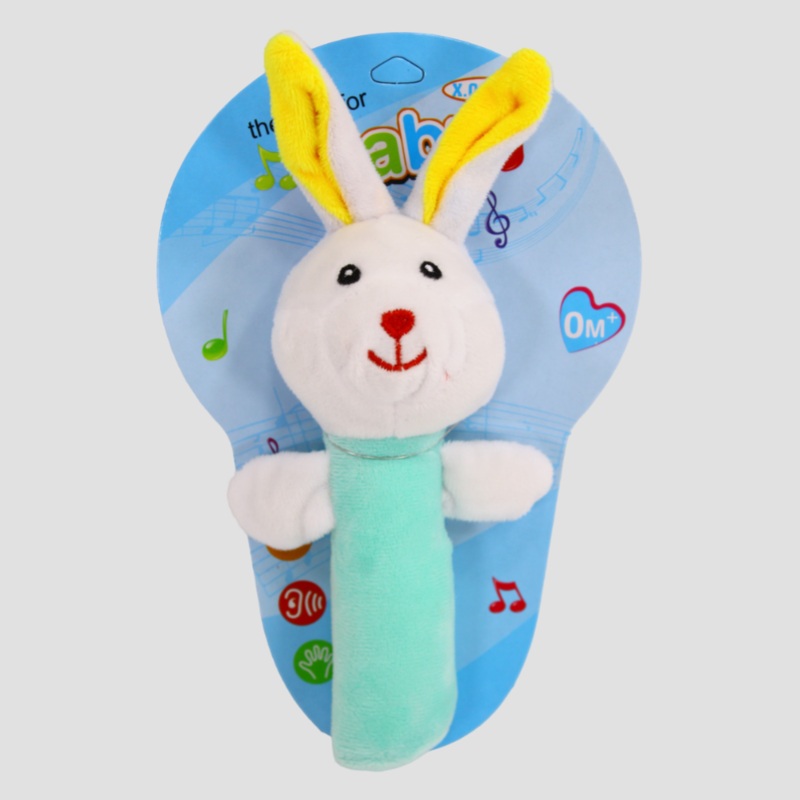 Soft Baby Rattle  Gentle & Fun for Little Hands