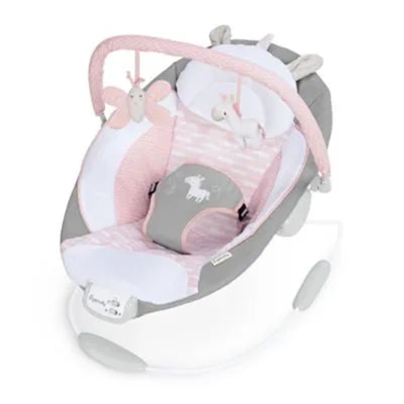Soothing Baby Bouncer with Vibrating Infant Seat – Flora