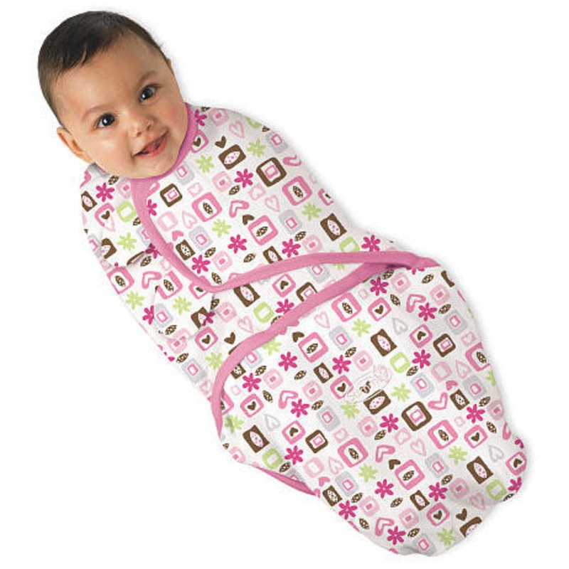 Summer Infant SwaddleMe – Flower Love – Small/Medium