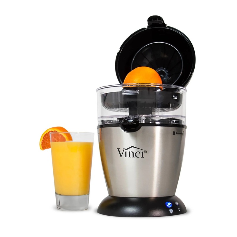Vinci Housewares Hands-Free Citrus Juicer – Black