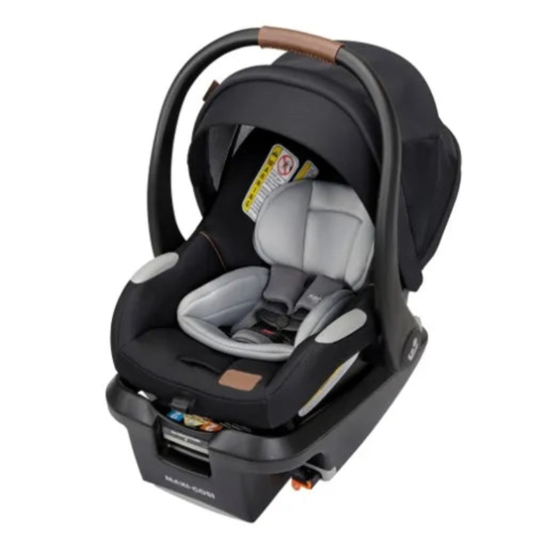 Mico Luxe+ Infant Car Seat – Essential Black(See Description)